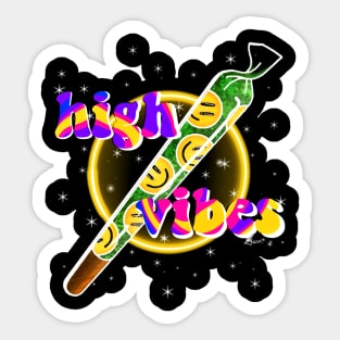 High Vibes Sticker